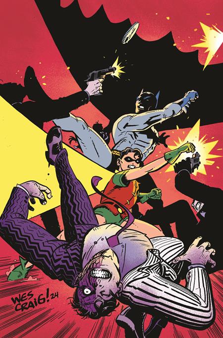 Batman & Robin Year One #6 Of 12 - (Cover C) Wes Craig Card Stock Variant