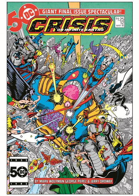 Crisis On Infinite Earths #12 Facsimile Edition - (Cover A) George Perez