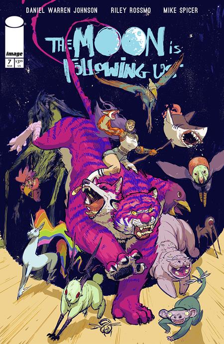 The Moon Is Following US #7 Of 10 - (Cover A) Riley Rossmo & Mike Spicer