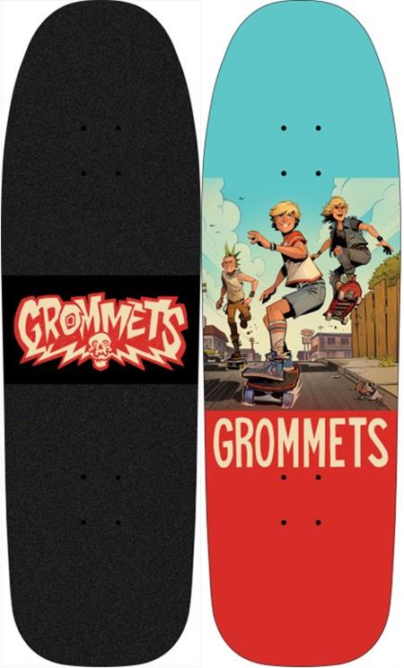 Grommets Skateboard Deck - (Cover A) Brett Parson