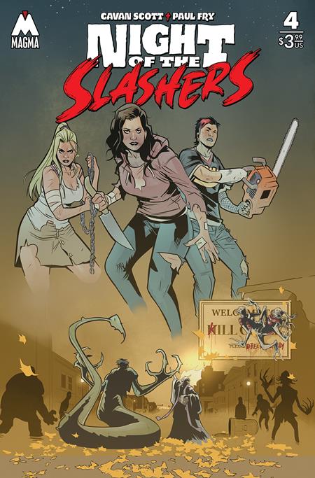 Night Of The Slashers #4 - (Cover A) Paul Fry