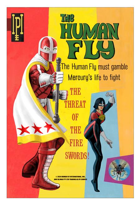 Human Fly #3 Of 4 - (Cover A) Jan Schepenhuizen Gold Key 1960s Green Hornet Homage