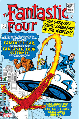 Fantastic Four #3 - Facsimile Edition Poster