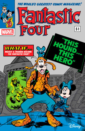 Fantastic Four #29 - Paolo Mottura Disney What If? Fantastic Four Homage Variant