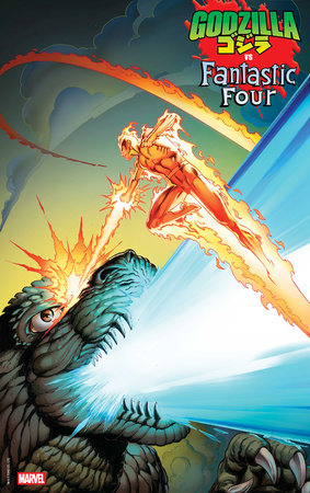 Godzilla VS. Fantastic Four #1 - Mark Bagley Foil Variant