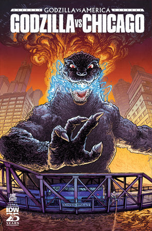 Godzilla Vs. America: Chicago - (Cover A)