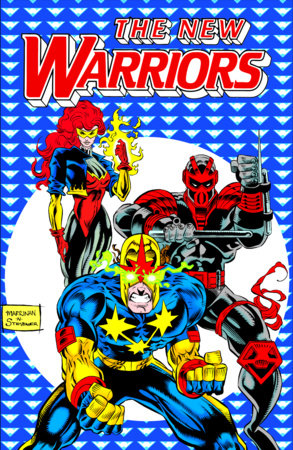 New Warriors: Nova & Night Thrasher Omnibus - Chris Marrinan Cover